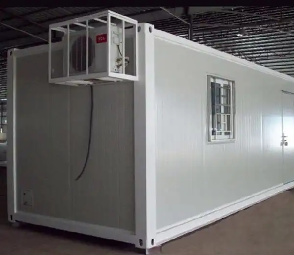how to assemble shipping container house